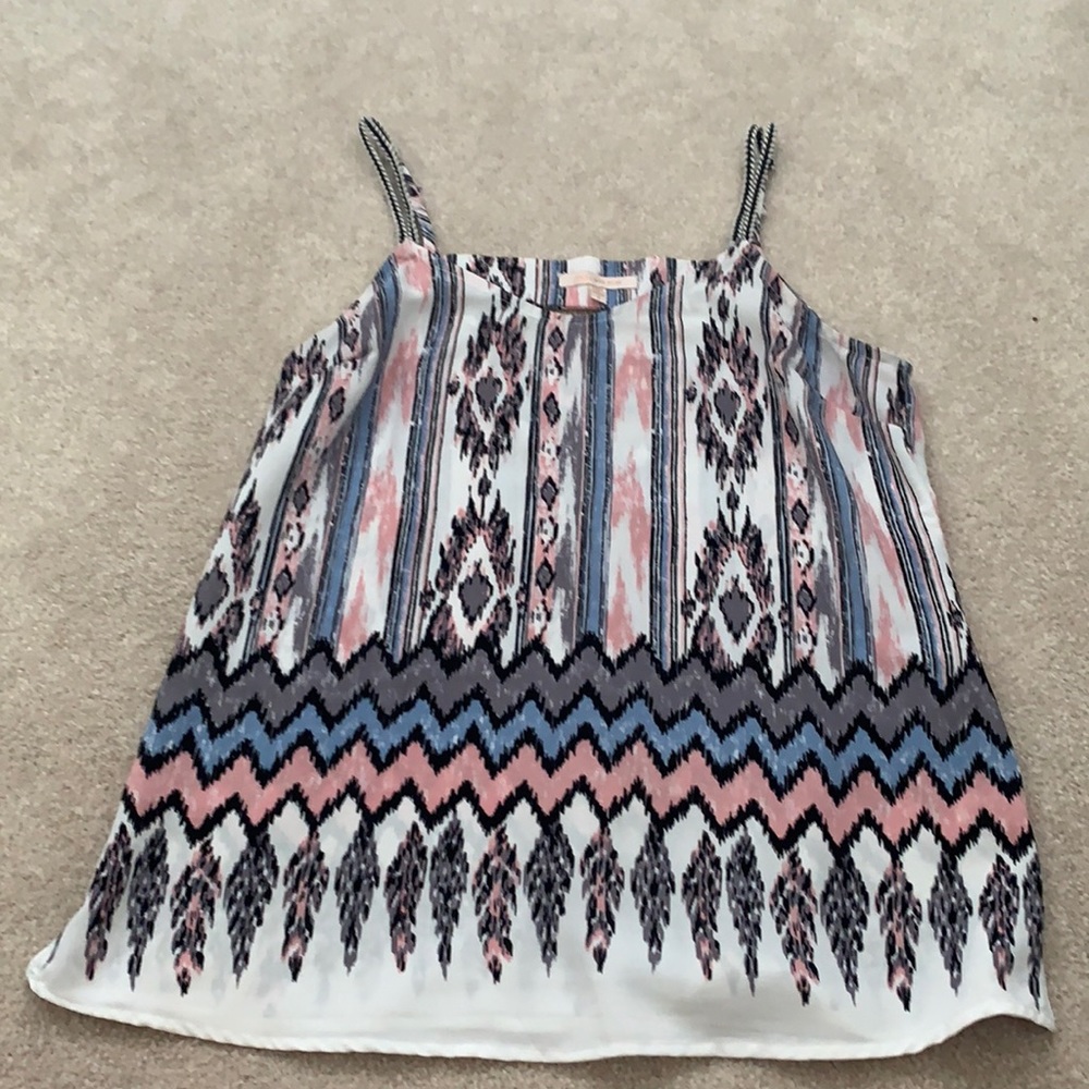 Skies Are Blue Aztec Tank